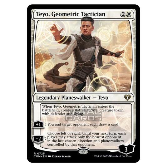 Magic The Gathering - Commander Masters - Teyo, Geometric Tactician - 0725