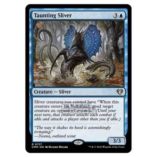 Magic The Gathering - Commander Masters - Taunting Sliver - 0727