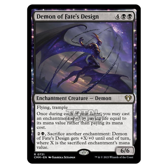 Magic The Gathering - Commander Masters - Demon of Fate's Design - 0731