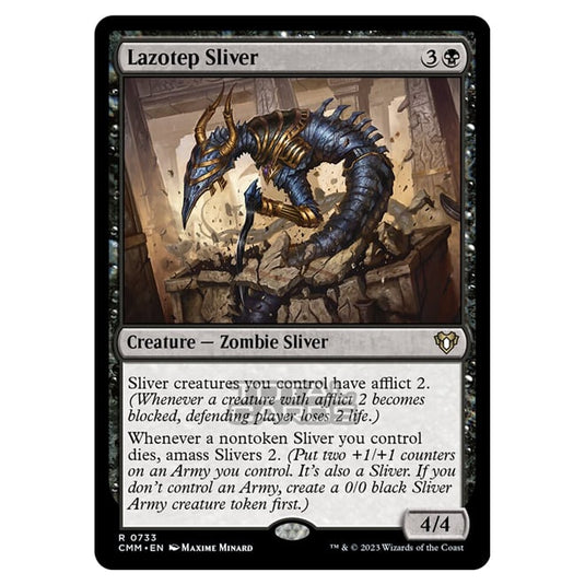 Magic The Gathering - Commander Masters - Lazotep Sliver - 0733