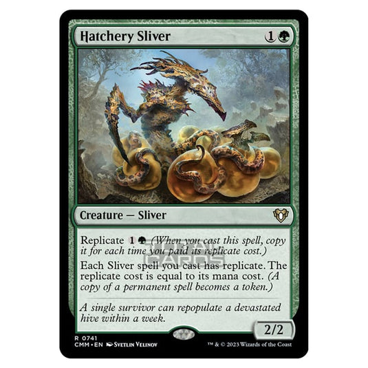 Magic The Gathering - Commander Masters - Hatchery Sliver - 0741