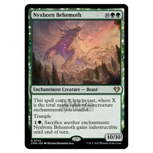 Magic The Gathering - Commander Masters - Nyxborn Behemoth - 0742