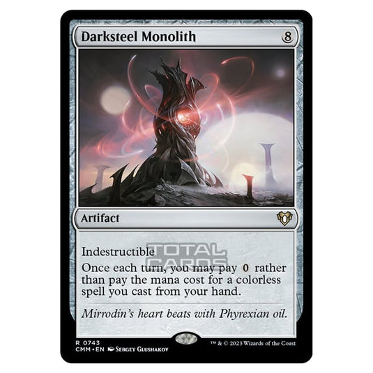 Magic The Gathering - Commander Masters - Darksteel Monolith - 0743