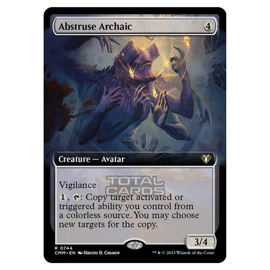 Magic The Gathering - Commander Masters - Abstruse Archaic (Extended Art) - 0744