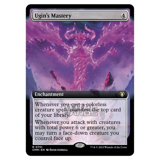 Magic The Gathering - Commander Masters - Ugin's Mastery (Extended Art) - 0751