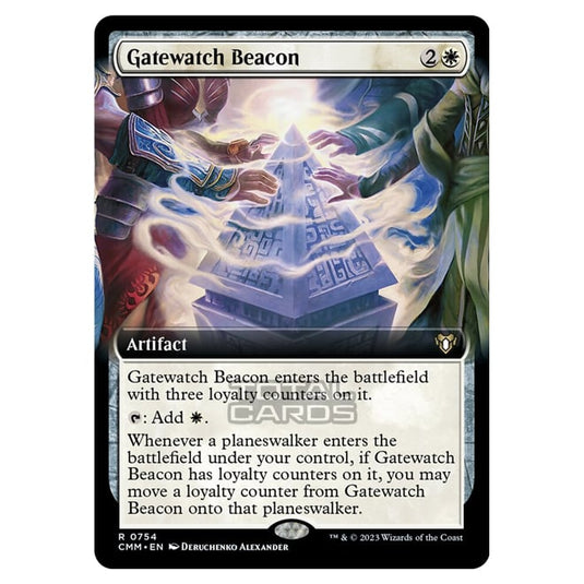 Magic The Gathering - Commander Masters - Gatewatch Beacon (Extended Art) - 0754