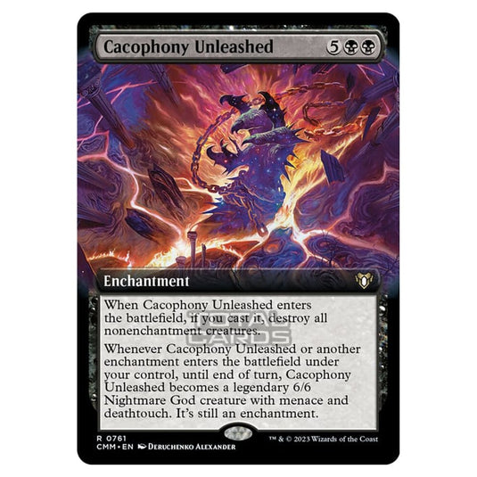 Magic The Gathering - Commander Masters - Cacophony Unleashed (Extended Art) - 0761