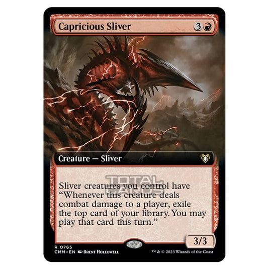 Magic The Gathering - Commander Masters - Capricious Sliver (Extended Art) - 0765