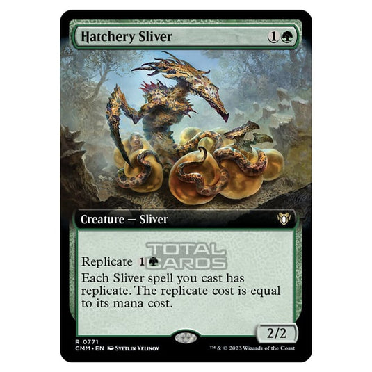 Magic The Gathering - Commander Masters - Hatchery Sliver (Extended Art) - 0771