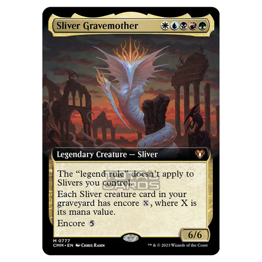 Magic The Gathering - Commander Masters - Sliver Gravemother (Extended Art) - 0777