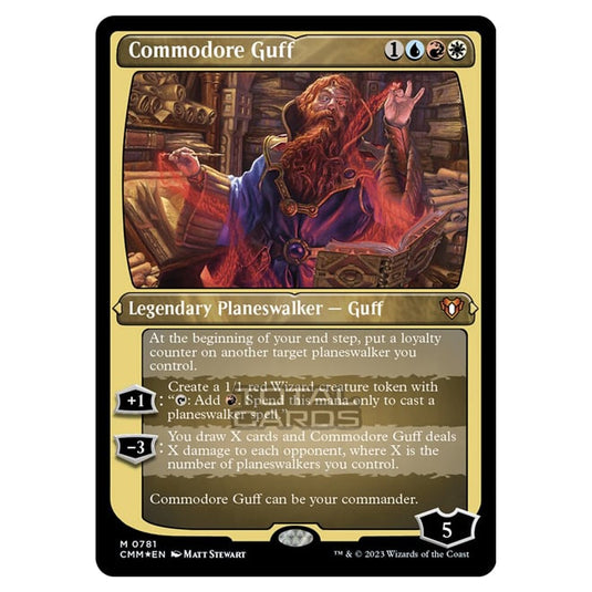 Magic The Gathering - Commander Masters - Commodore Guff - 0781