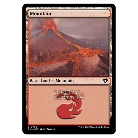 Magic The Gathering - Commander Masters - Mountain - 0796