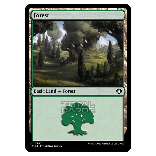 Magic The Gathering - Commander Masters - Forest - 0797