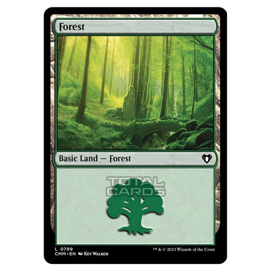 Magic The Gathering - Commander Masters - Forest - 0799