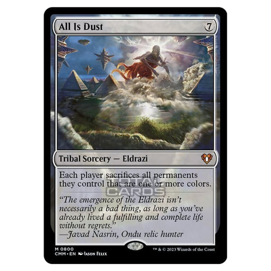 Magic The Gathering - Commander Masters - All Is Dust - 0800