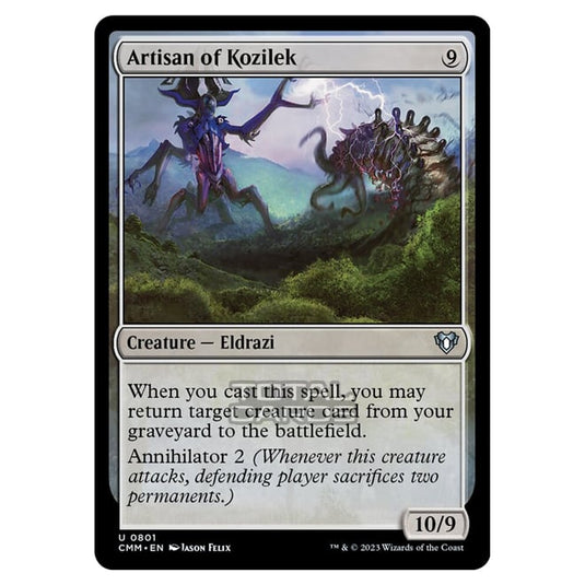 Magic The Gathering - Commander Masters - Artisan of Kozilek - 0801