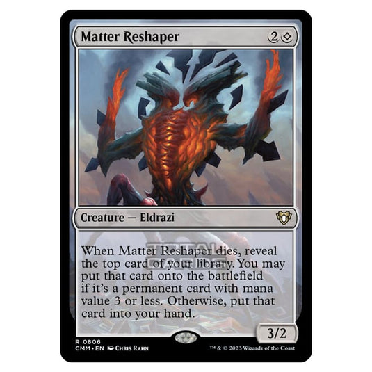 Magic The Gathering - Commander Masters - Matter Reshaper - 0806