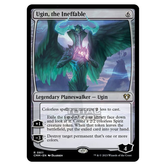 Magic The Gathering - Commander Masters - Ugin, the Ineffable - 0811