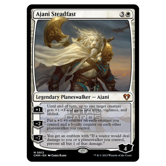 Magic The Gathering - Commander Masters - Ajani Steadfast - 0813