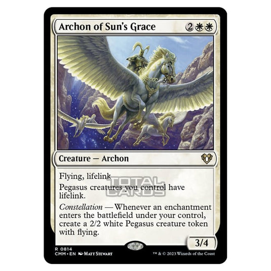 Magic The Gathering - Commander Masters - Archon of Sun's Grace - 0814