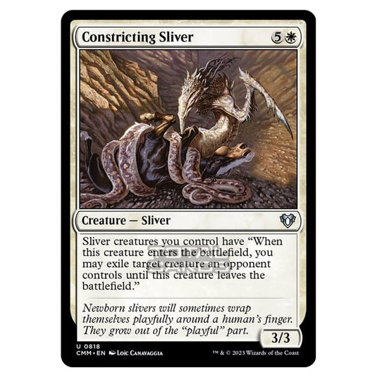 Magic The Gathering - Commander Masters - Constricting Sliver - 0818