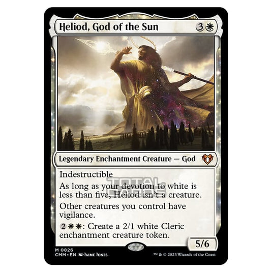 Magic The Gathering - Commander Masters - Heliod, God of the Sun - 0826