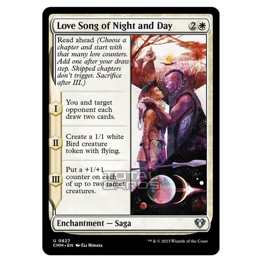 Magic The Gathering - Commander Masters - Love Song of Night and Day - 0827