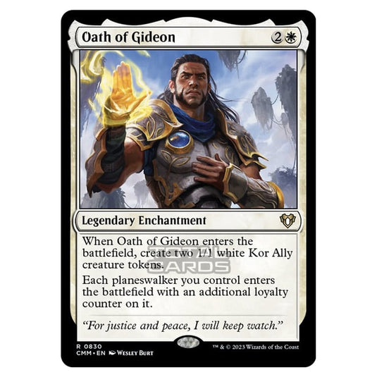 Magic The Gathering - Commander Masters - Oath of Gideon - 0830