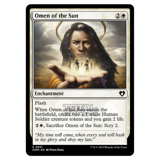 Magic The Gathering - Commander Masters - Omen of the Sun - 0831