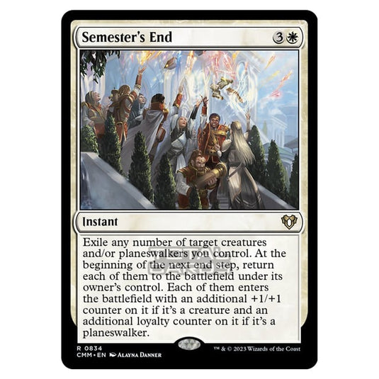 Magic The Gathering - Commander Masters - Semester's End - 0834