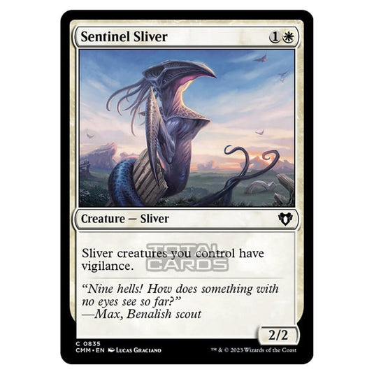 Magic The Gathering - Commander Masters - Sentinel Sliver - 0835