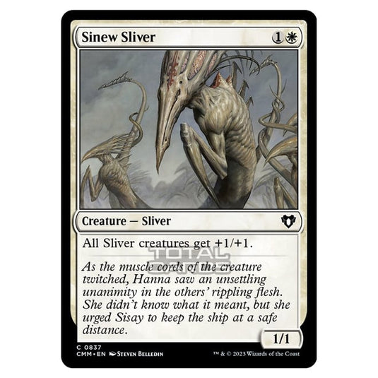 Magic The Gathering - Commander Masters - Sinew Sliver - 0837