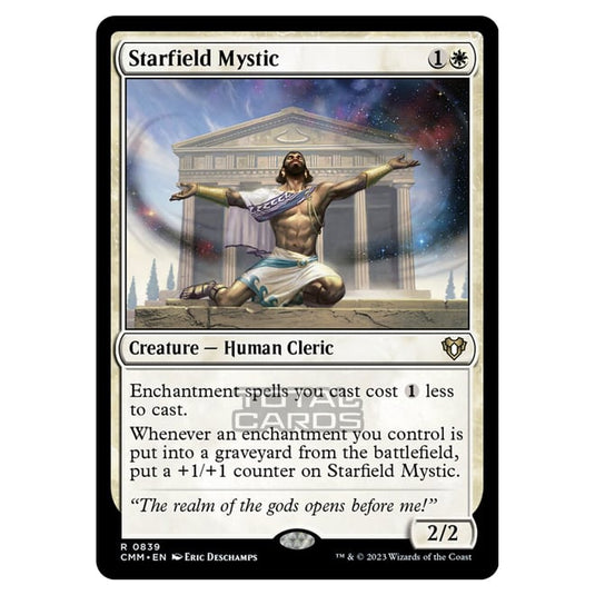 Magic The Gathering - Commander Masters - Starfield Mystic - 0839