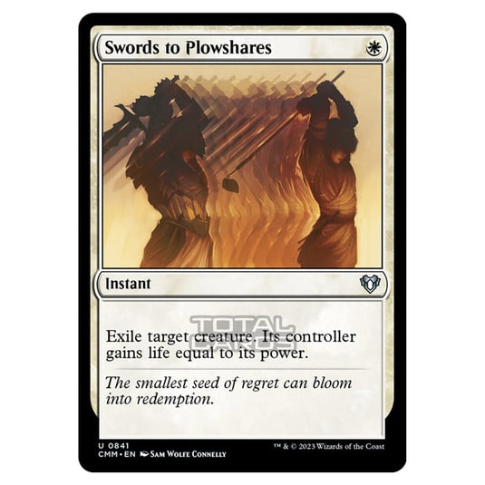 Magic The Gathering - Commander Masters - Swords to Plowshares - 0841