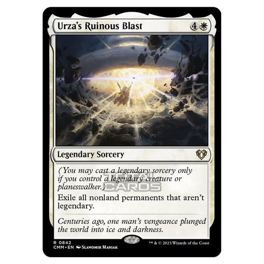 Magic The Gathering - Commander Masters - Urza's Ruinous Blast - 0842