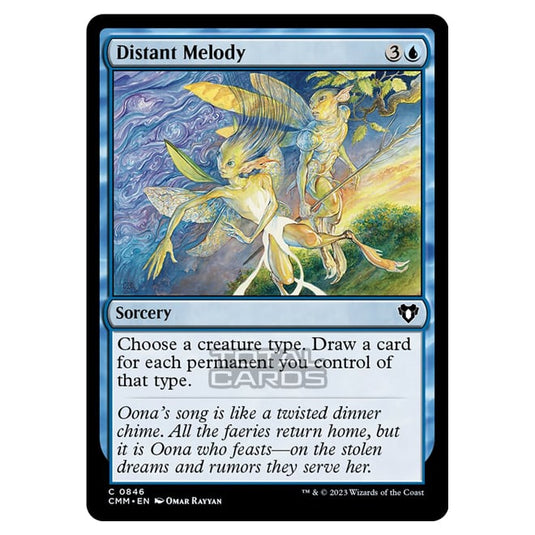 Magic The Gathering - Commander Masters - Distant Melody - 0846