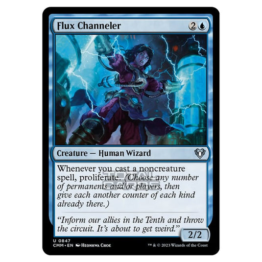 Magic The Gathering - Commander Masters - Flux Channeler - 0847