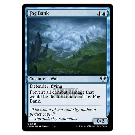 Magic The Gathering - Commander Masters - Fog Bank - 0848