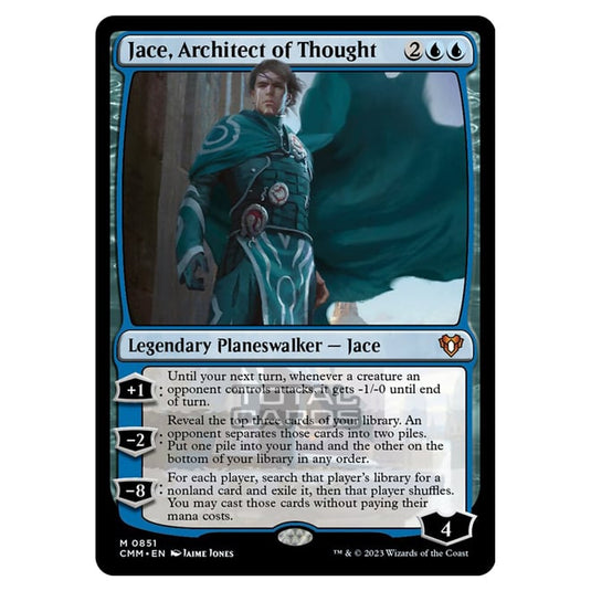 Magic The Gathering - Commander Masters - Jace, Architect of Thought - 0851