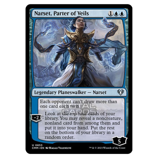 Magic The Gathering - Commander Masters - Narset, Parter of Veils - 0853