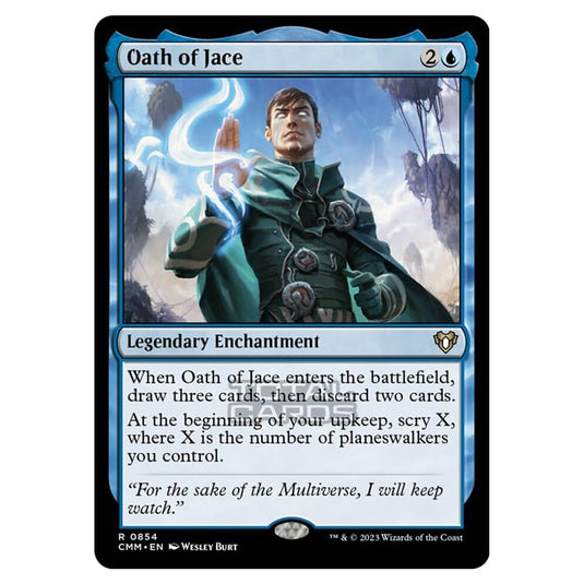 Magic The Gathering - Commander Masters - Oath of Jace - 0854