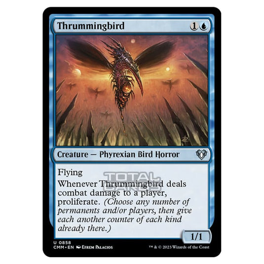 Magic The Gathering - Commander Masters - Thrummingbird - 0858