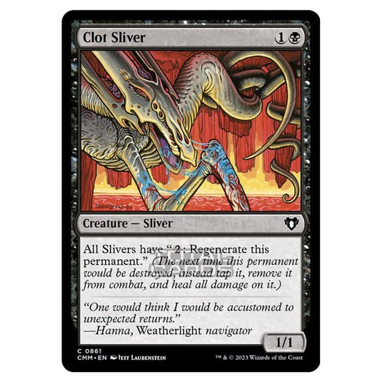 Magic The Gathering - Commander Masters - Clot Sliver - 0861