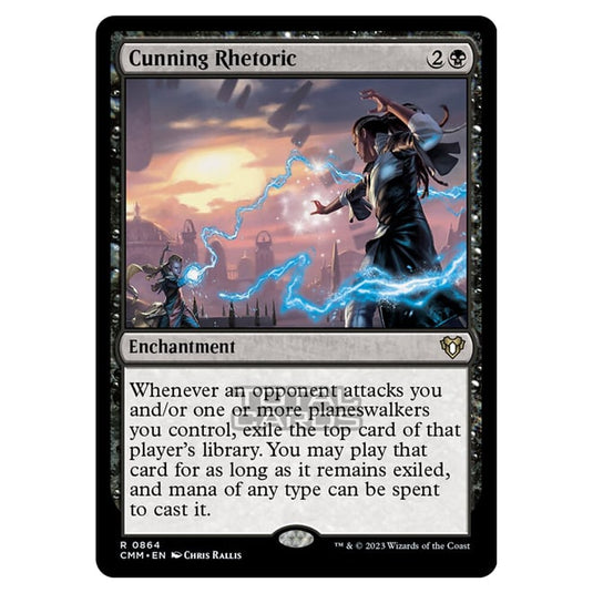 Magic The Gathering - Commander Masters - Cunning Rhetoric - 0864