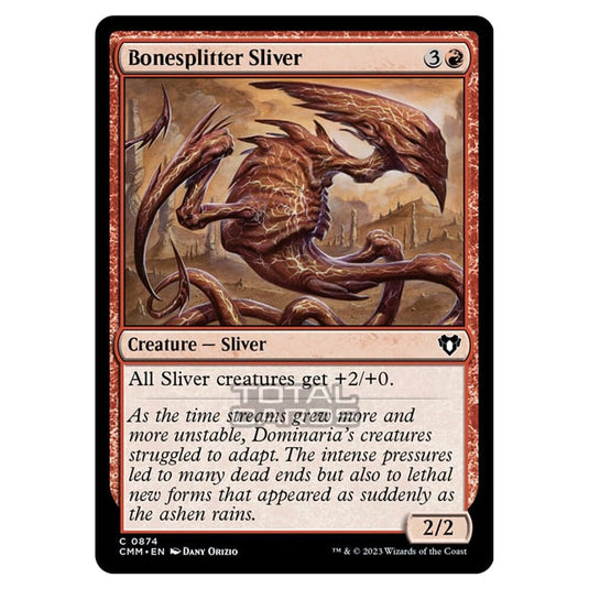 Magic The Gathering - Commander Masters - Bonesplitter Sliver - 0874