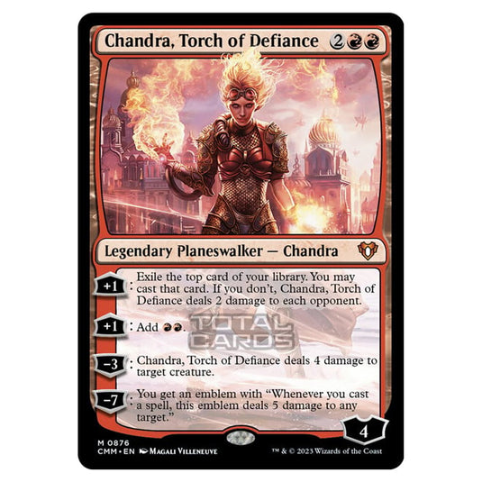 Magic The Gathering - Commander Masters - Chandra, Torch of Defiance - 0876