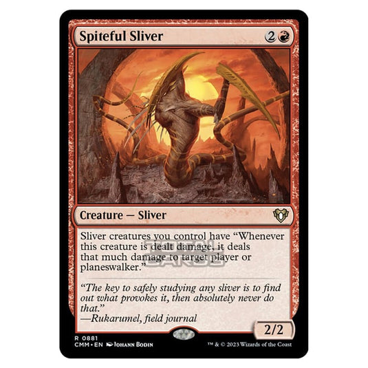 Magic The Gathering - Commander Masters - Spiteful Sliver - 0881