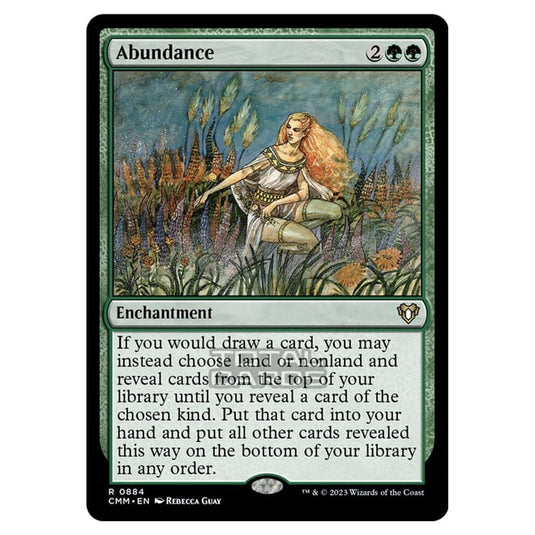 Magic The Gathering - Commander Masters - Abundance - 0884