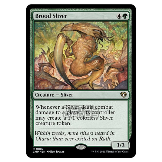 Magic The Gathering - Commander Masters - Brood Sliver - 0887