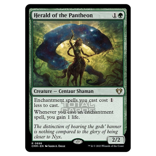 Magic The Gathering - Commander Masters - Herald of the Pantheon - 0898